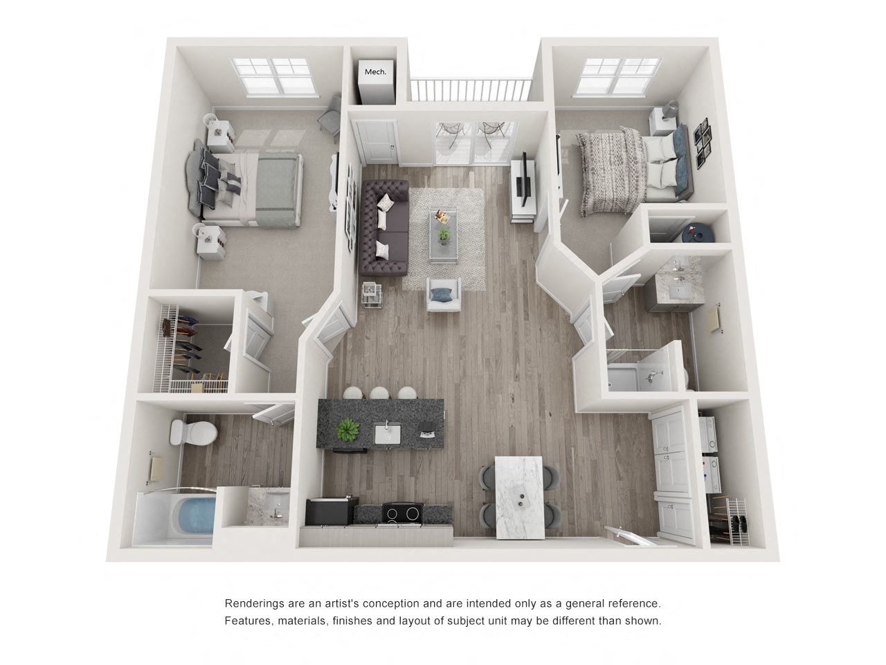 Lancaster Apartments 2 Bedroom Lancaster Apartments 2 Bedroom | Apartments at Lititz Springs | Apartments in Lititz Springs